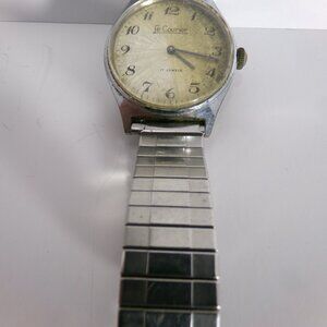 Vintage Le Courier 17 Jewels Men’s Wristwatch - Parts
